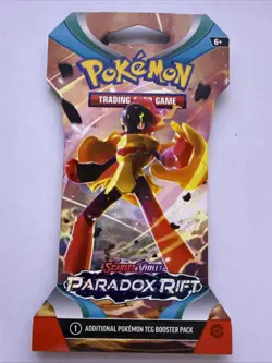 2023 | Pokemon | Scarlet & Violet: Paradox Rift Sleeved Booster Pack | TCG | New - Image 1