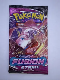 2021 | Pokemon | Sword & Shield: Fusion Strike Booster Pack | Sealed | Mew Art - Image 1