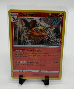 Charizard 010/078 Pokemon GO Reverse Holo - Near Mint NM - Image 1