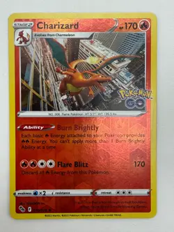 Charizard 010/078 Pokemon GO Reverse Holo - Near Mint NM - Image 2