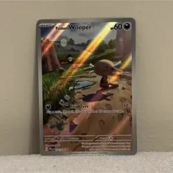 Pokemon TCG Paldean Wooper 102/094 Me02 Phantasmal Flames IR Holo 60 HP Eng - Image 1