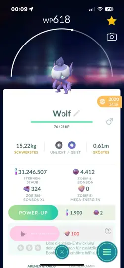 Pokemon Go Zobiris Mit Lichtel Hut/ Sableye with Litwick Hat - Image 1