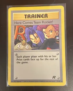 Pokemon Here Comes Team Rocket! Team Rocket 71/82 Rare Trainer Regular Unlimited - Image 1