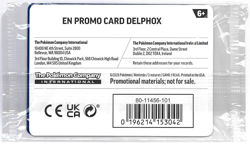 New Sealed DELPHOX 013/086 Pokemon TCG Chaos Rising Stamp - Rare Stamped Promo - Image 2