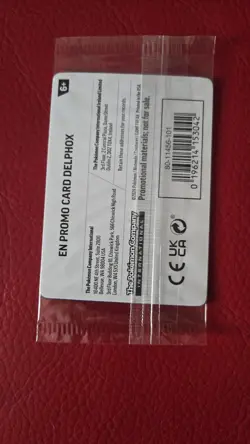 Pokemon TCG - Delphox 013/086 Stamped Promo - English Chaos Rising - SEALED - Image 2