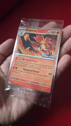 Pokemon TCG - Delphox 013/086 Stamped Promo - English Chaos Rising - SEALED - Image 3