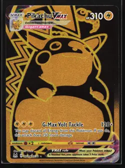 Pokemon Pikachu VMAX TG29 Lost Origin Gold Secret Rare Full Art Holo NM - Image 1