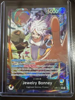 Jewelry Bonney EB04-001 OP15 Leader Gear 5 Alternate Art One Piece Card English - Image 2