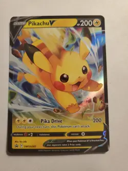 Pikachu V - SWSH285 - Sword & Shield Black Star Promos - Pokemon - NM/M - Image 1