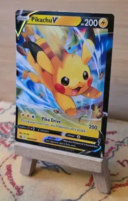 Pikachu V SWSH285 SWSH Black Star Promo Pokemon TCG Card - Image 2