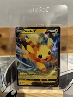Pokemon TCG Pikachu V (OC) & VMAX Black Star Promo - SWSH285 & SWSH286 - Image 4