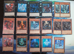 YuGiOh 17 Card Dragon Ruler Deck Ft Spectral Chasma Blaze Eclipse Diaster & OGs - Image 1