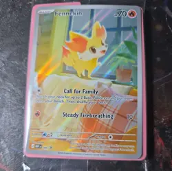Fennekin 080 Promo Card Chaos Rising Pokemon Card - Image 3