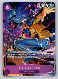 Trafalgar Law (Illustration Box Vol.6) P-093 One Piece Promotion Cards NM - Image 1