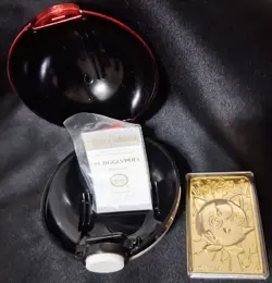 Jigglypuff 1999 Burger King 23k Gold Plated Card Pokemon TCG w Poke Ball & COA - Image 1