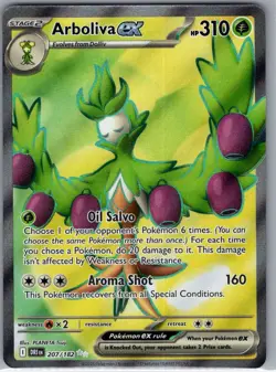 Arboliva ex 207/182 SV10: Destined Rivals - Pokemon Card - NM - Image 1