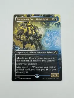 Mendicant Core, Guidelight (NM) (Borderless) Aetherdrift DFT Magic MTG Regular - Image 1