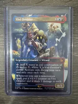 Magic The Gathering Final Fantasy Borderless Vivi Ornitier #0321 - Image 1