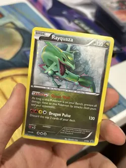 Rayquaza XY64 Pokemon XY Promo Holo Rare Card MP - Image 5