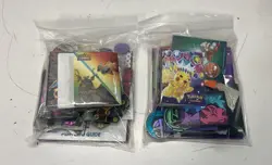 Mixed Pokemon TCG Empty Tins, Accessories, and Collectibles Bundle - Image 2