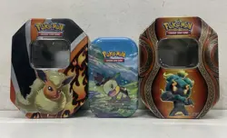 Mixed Pokemon TCG Empty Tins, Accessories, and Collectibles Bundle - Image 5