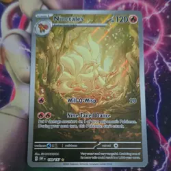 Ninetales 199/197 SV03 Obsidian Flames Illustration Rare Full Art Holo Eng 2023 - Image 1