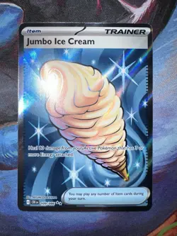 Jumbo Ice Cream 109/086 Ultra Rare ME04: Chaos Rising Pokemon Near Mint - Image 1