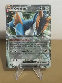 Pokemon TCG Cobalion ex 064/086 Chaos Rising Double Rare Holo NM - Image 1