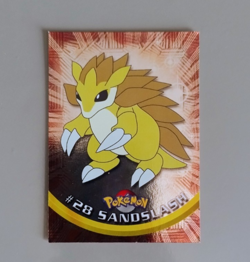 Pokemon Topps FOIL #28 SANDSLASH - Image 1