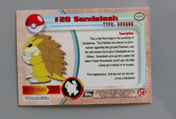 Pokemon Topps FOIL #28 SANDSLASH - Image 2