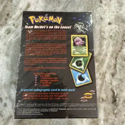Team Rocket (Devastation) Theme Deck - Pokemon TCG - WOTC *BRAND NEW/SEALED* - Image 2