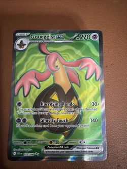 Pokemon Chaos Rising -Gourgeist ex CRI 102 - Full Art NM - Image 1