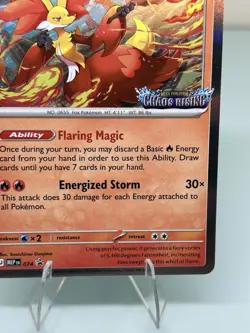 Pokemon TCG Chaos Rising Stamped Delphox 074 Promo Holo Near Mint English - Image 5