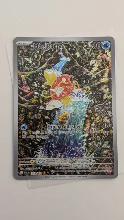 Pokemon TCG Magikarp Scarlet & Violet - Paldea Evolved 203/193 Holo Illustration - Image 1