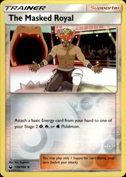Pokemon Reverse Holo The Masked Royal SM - Celestial Storm 139/168 LP - Image 1