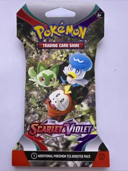 2023 | Pokemon | Scarlet & Violet: Base Set Sleeved Booster Pack | TCG | New 820650853258 - Image 1