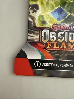 2023 | Pokemon | Scarlet & Violet: Obsidian Flames Sleeved Booster Pack | TCG - Image 5