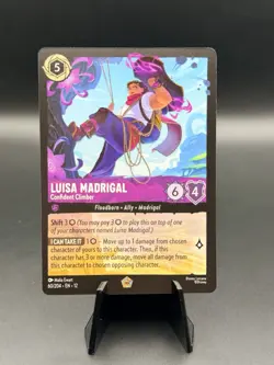 Disney Lorcana Wilds Unknown Luisa Madrigal - Confident Climber Legendary 60/204 - Image 1