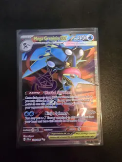 Pokemon TCG Chaos Rising Mega Greninja Ex UR 100/86 NM - Image 1