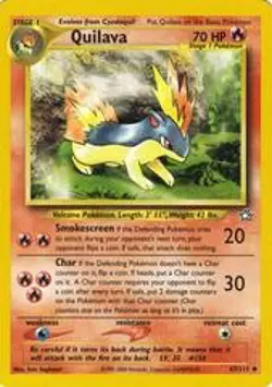 Quilava 47/111 Uncommon Neo Genesis Pokemon Card - Image 1