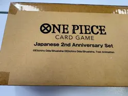 One Piece Card Game Japanese 2nd Anniversary Set ENGLISH Cards BRAND NEW SEALED - Image 3