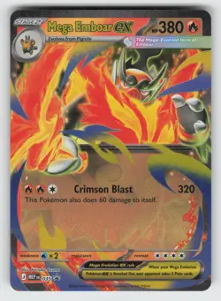 Mega Emboar ex 035 NM Holo PR Jumbo Cards 03 - Image 1
