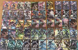Gundam Card Game 50 LR CARDS LOT - Image 1