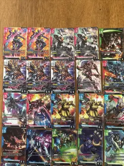 Gundam Card Game 50 LR CARDS LOT - Image 4