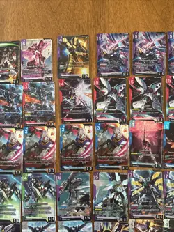 Gundam Card Game 50 LR CARDS LOT - Image 5