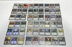 Mixed Magic: The Gathering Trading Card Bundle (9 Card Sheets) - Image 1