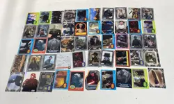 Mixed 2015-2025 Topps Star Wars Trading Card Bundle (Set Of 50) - Image 1
