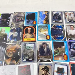 Mixed 2015-2025 Topps Star Wars Trading Card Bundle (Set Of 50) - Image 3