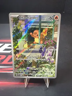 #044 Charmander Illustration Rare | SV: Scarlet & Violet Promo Cards Near Mint - Image 1