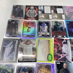 Mixed 2015-2025 Topps Star Wars Trading Card Bundle (Set Of 50) - Image 2
